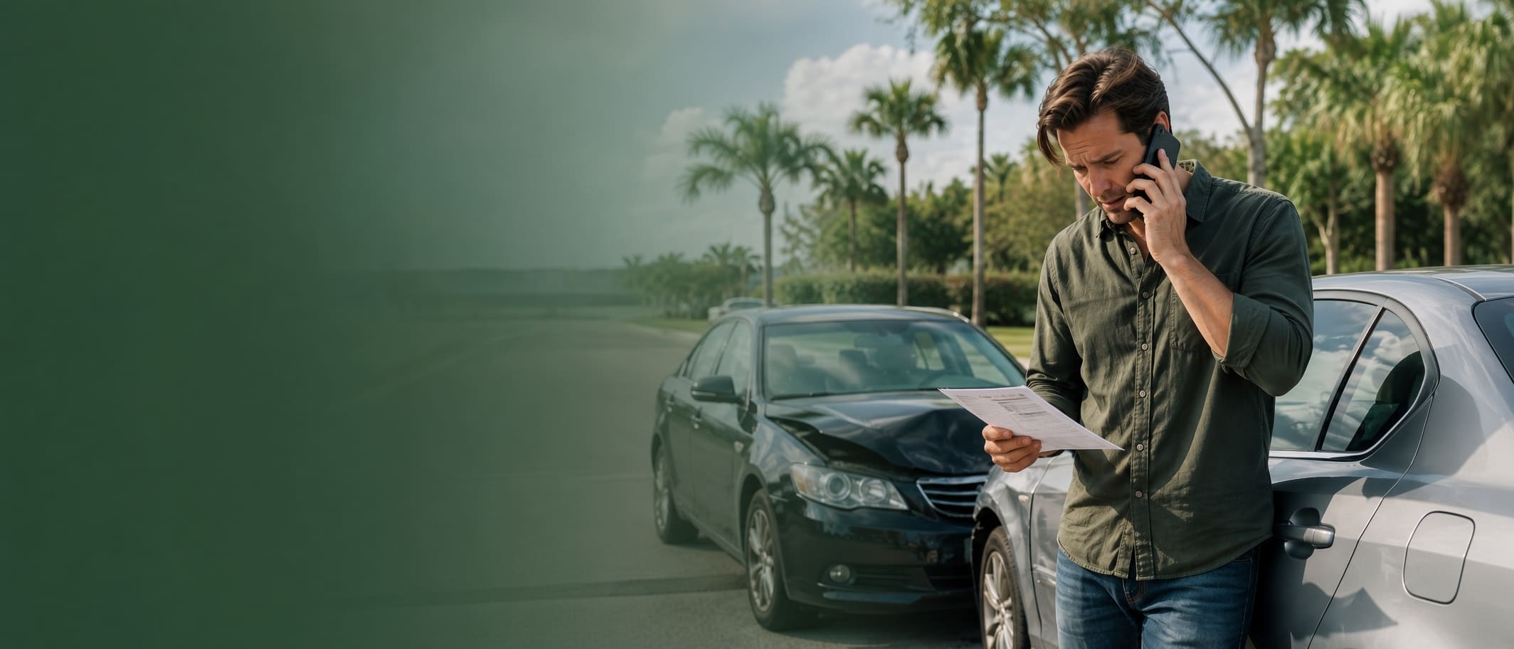 Florida crash victim contacting a potential video custodian after a collision
